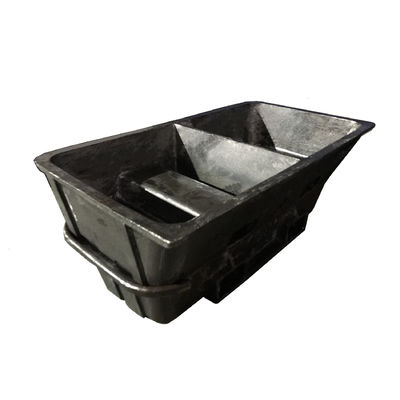 Acciaio legato Fusione di alluminio Ingot Sowing Mold Dross Pan Per l'industria dell'alluminio