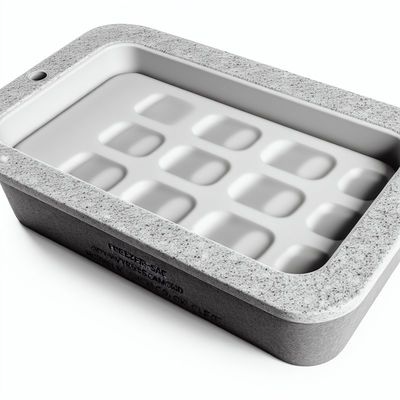 Formaggio di pietra artificiale sicuro per congelatori con rivestimento antiaderente facile da pulire