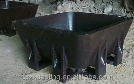 Vassoio raccogli cenere con finitura argentata per una facile rimozione della cenere in ambienti industriali