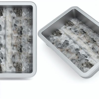 Formaggio di pietra artificiale sicuro per congelatori con rivestimento antiaderente facile da pulire