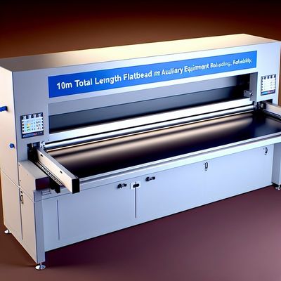 10 m di lunghezza totale Equipaggiamento ausiliario per stampanti a letto piatto con 10-15 m3/ora