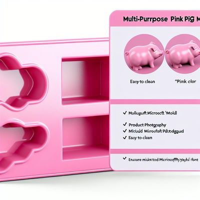 Moffa di maiale rosa facile da pulire per il rosa multiuso