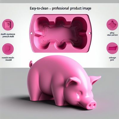 Moffa di maiale rosa facile da pulire per il rosa multiuso