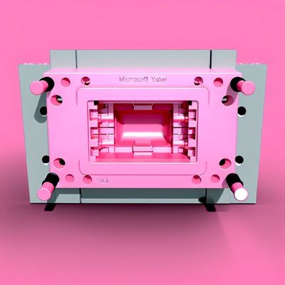 Stampo a iniezione rosa con facile pulizia e funzionalità ottimale