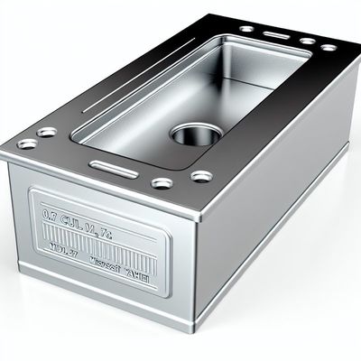 0.17 Stampo di prodotti in alluminio cubo per congelatori sicuri e durevoli