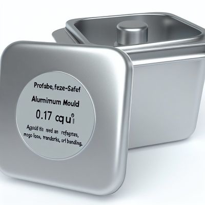 0.17 Stampo di prodotti in alluminio cubo per congelatori sicuri e durevoli