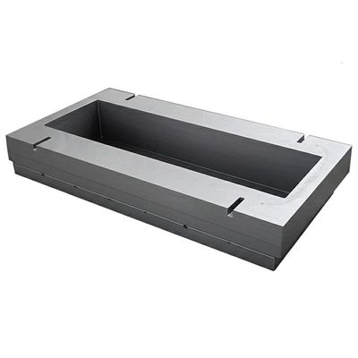 Modello di lingotti di ghisa resistenti alla corrosione per applicazioni ad alta temperatura 1500*1500*150 Dimensioni